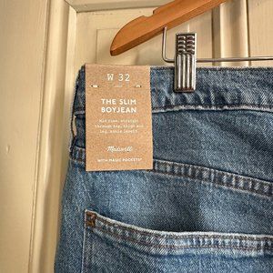 Madewell Slim Boyfriend jeans